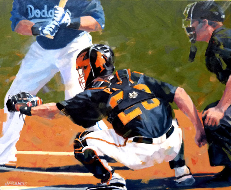 Posey at the Plate - Jon Francis