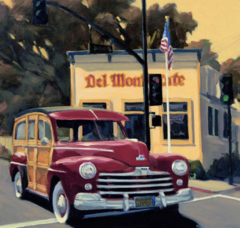 Del Monte Cafe (6" x 6") - Jon Francis