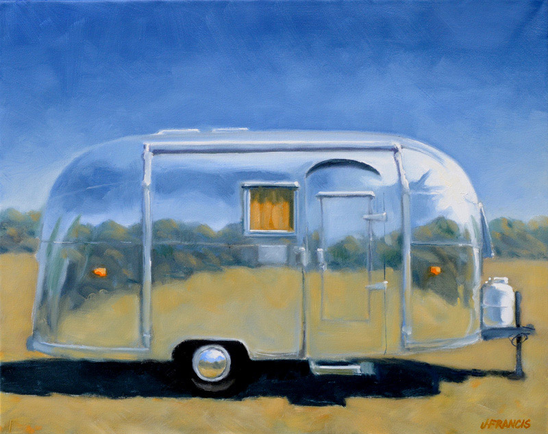 Shiny Airstream (5" x 7") - Jon Francis